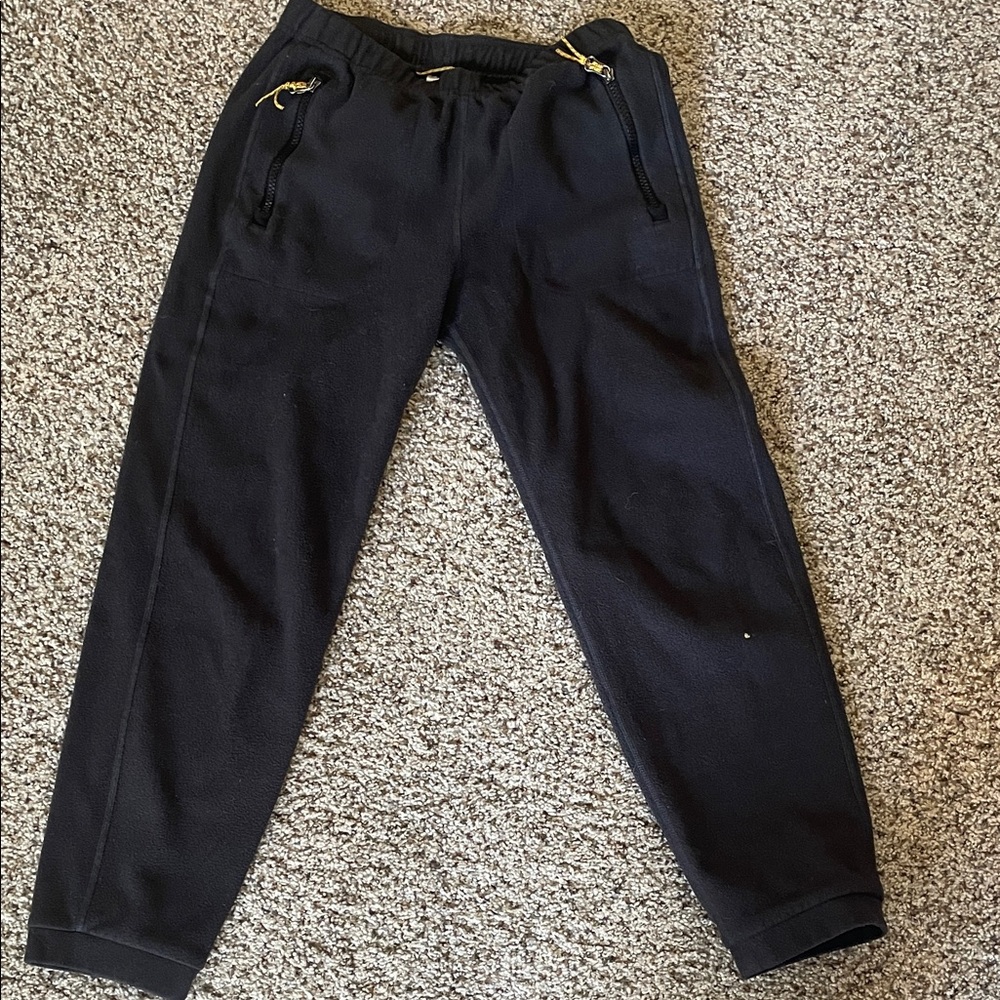 REI Trailmade Black Fleece Kids Sweatpants